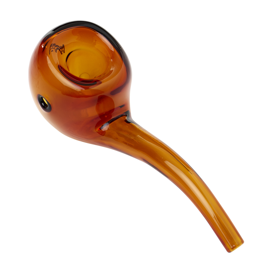 Hawkbill Hand Pipe / Amber